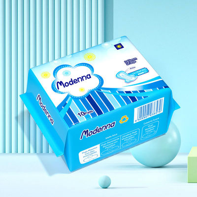 Harga yang bagus Soft Breathable Women Menstrual OEM Cotton Lady Sanitary Pads Chinese Sanitary Pads Wanita Lady Periode Pad on line