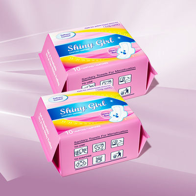 Harga yang bagus Ultra tipis periode menstruasi 245mm Kapas Napkin sanitary bernapas untuk wanita Wanita on line