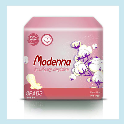 Harga yang bagus Oem Comfort Lembut Malam Penggunaan Wanita Pad Saniter Bawang Alam Saniter Napkin Bernafas ultra tipis Lady Pad on line