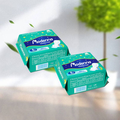 Padds sekali pakai untuk wanita sanitasi lembut bernafas sanitasi Napkin Produsen dari Cina Dengan Sayap Ganda