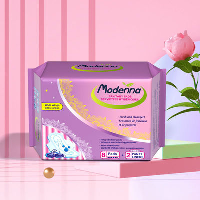 Harga yang bagus Serbet Saniter Wanita Serbet Saniter Handuk Saniter Pad Wanita Serbet Saniter Bersayap Super Absorbent on line