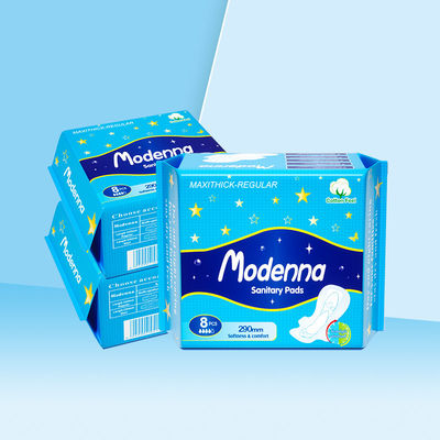 Harga yang bagus 285mm Disposable Cotton Sanitary Napkin Dengan Harga Terbaik Kualitas Tinggi Harga Kompetitif Rasakan Serbet Saniter Gratis on line