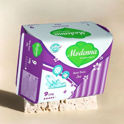 Harga yang bagus Hypoallergenic Cotton Night Sanitary Towel Pads Dengan Ultra Absorbent Mesh Top Sheet on line