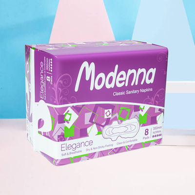 Harga yang bagus 350mm Pad Menstrual Tebal Napkin Wanita Pad Wanita Saniter Napkin on line