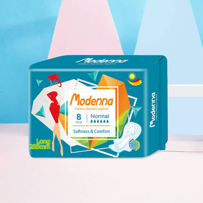 Ultra Bernafas satu kali pakai sanitary pads dengan Anion Soft non woven fabric Sanitary Napkins