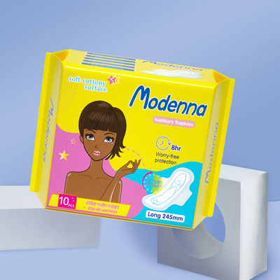 Harga yang bagus Ultra Thin Ladies Women Menstrual Period Pads Custom Super Absorption Disposable Cotton Organic Sanitary Pads on line