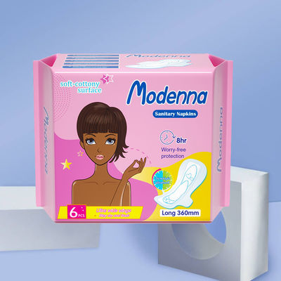 Harga yang bagus Wanita Wanita Periode Menstruasi Custom Super Absorpsi Satu kali pakai kapas organik sanitary pad on line