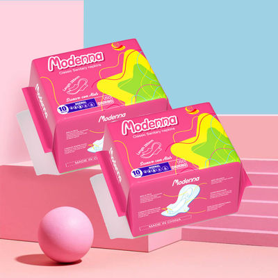 Harga yang bagus 280mm anion sanitary pad grosir ultra tipis super penyerapan serbet sanitary untuk wanita on line