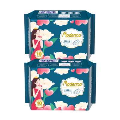 Harga yang bagus Ultra Absorbent Cotton Night Use Sanitary Napkin Untuk Perawatan Wanita on line