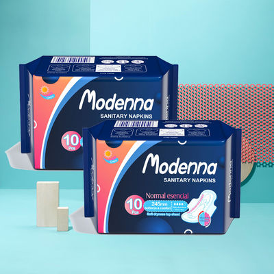 Harga yang bagus Ultra Absorbent Disposable Sanitary Napkin / Disposable Produk Kebersihan Wanita untuk Aliran Berat on line