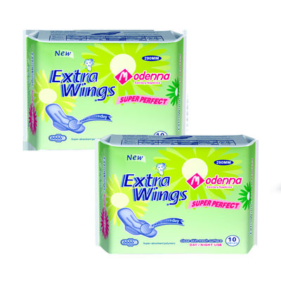 Harga yang bagus Pad Serbet Saniter Untuk Periode Bebas Kebocoran Soft Disposable Customized Hygiene Pad Wanita on line