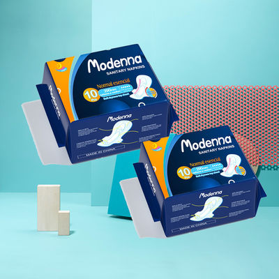 Harga yang bagus Padding sanitary kering ultra tipis sekali pakai wanita sanitary napkin wanita dengan mint on line