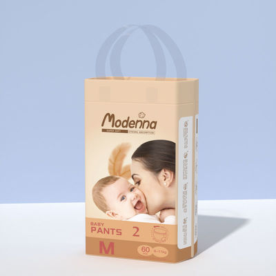 Kualitas High Absorption Soft Breathable Disposable Pull Up Baby Diapers Distributor Produk Bayi Disposable Baby Pants Diapers pabrik
