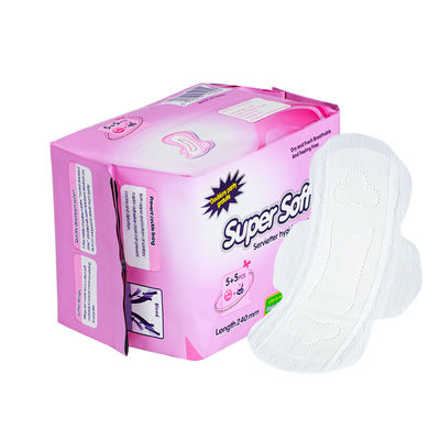 Harga yang bagus Sampel Gratis OEM / ODM Layanan Jepang SAP Soft White Lady Napkin Saniter Pad Untuk Wanita on line