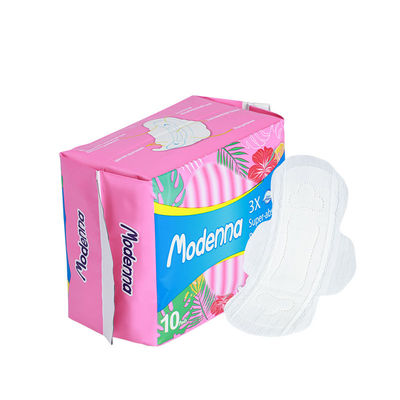 Harga yang bagus Label pribadi Hygiene Wanita Super Absorbent Saniter Napkin Menstruasi Pad on line