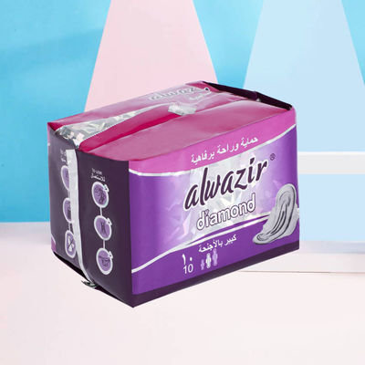 Harga yang bagus Wanita handuk sanitasi sekali pakai handuk wanita pads kapas organik handuk sanitasi dengan probiotik OEM Paket on line