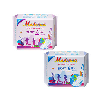 Harga yang bagus Serbet Saniter Malam Putih 290mm Dibuat Dengan Pulp Fluff Impor on line
