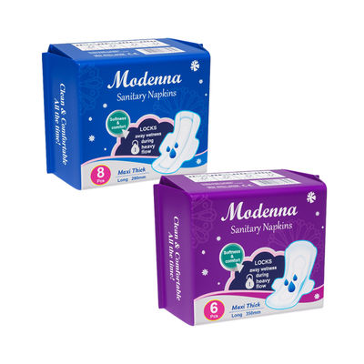 Bahan Night Cotton tebal sanitary napkin sekali pakai dengan penyerapan lanjutan