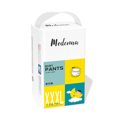 Harga yang bagus Highly Absorbent Baby Diaper Pants Untuk Perlindungan Lama Perlindungan Kebocoran on line