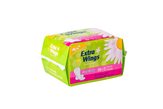 Harga yang bagus High Absorption Capacity Disposable Sanitary Napkin in Soft Rectangle Shape for Women's Needs on line