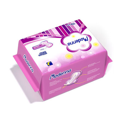 Harga yang bagus Factory Direct Price Wholesale Ultra Soft 100% Cotton Menstrual Pads Women Wearing Sanitary Napkins on line