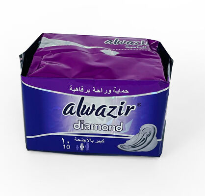 Harga yang bagus Satu kali pakai Pernafasan Baja Super Absorpsi Serbet Saniter 3-D Penjaga Kebocoran Winged Perlengkapan Kebersihan Wanita untuk Wanita on line