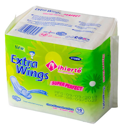 Harga yang bagus Malam Pakaian higienis sekali pakai Bentuk persegi panjang Lembut Nyaman Absorbent Proof Leak Produk kebersihan wanita on line